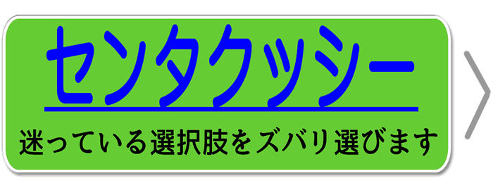 センタクッシー 選べない方のための選択占い